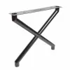 Artikelbild 1 des Artikels “Tischgestell X 60er Rundrohr Schwarz matt “