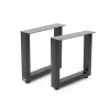 Artikelbild 1 des Artikels “Bankgestell ohne Lehne mit Platte Schwarz, RAL 9005 | Im Set (2x)“