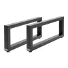 Artikelbild 1 des Artikels “Lounge Bankgestell ohne Lehne 60/40 Schwarz, RAL 9005 | Im Set (2x)“