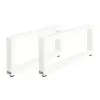 Artikelbild 1 des Artikels “Lounge Bankgestell ohne Lehne 60/40 Weiß, RAL 9010 | Im Set (2x)“