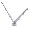 Artikelbild 1 des Artikels “Stacheldrahtausleger Y-Form alu silber“
