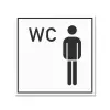 Artikelbild 1 des Artikels “Hinweisschild WC Herren “