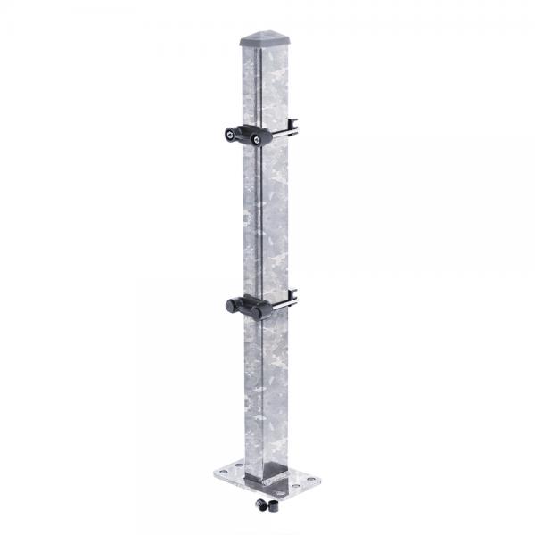 Fence post type 3 with welded-on dowel plate hot-dip galvanized | 630 