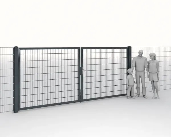 Artikelbild des Artikels “Industrietoranlage Einfahrt anthrazit RAL 7016 | 1830  | 4000  “