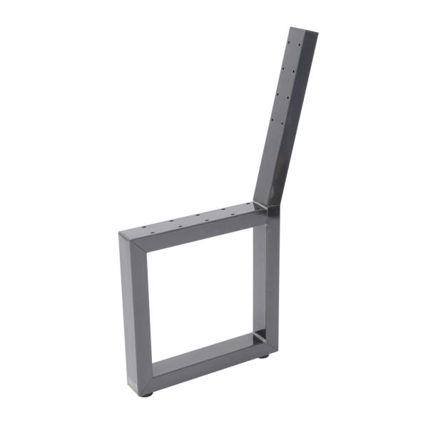 Artikelbild des Artikels “Bankgestell mit Lehne Stahl Klarlack | Einzeln“