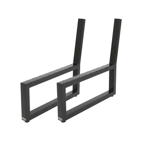 Artikelbild des Artikels “Lounge Bankgestell mit Lehne 60/40 Schwarz, RAL 9005 | Im Set (2x)“