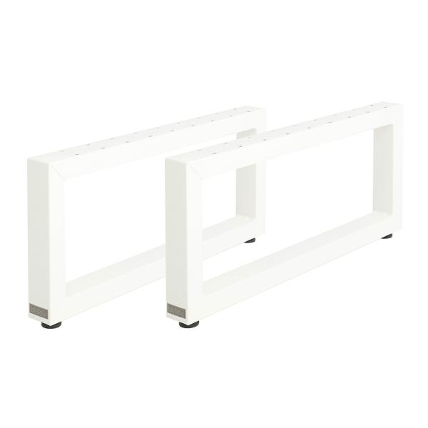 Artikelbild des Artikels “Lounge Bankgestell ohne Lehne 60/40 Weiß, RAL 9010 | Im Set (2x)“