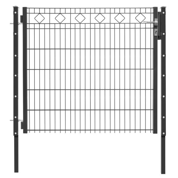 Artikelbild des Artikels “Schmucktoranlage Carlos anthrazit RAL 7016 | 1230 | 1500 “