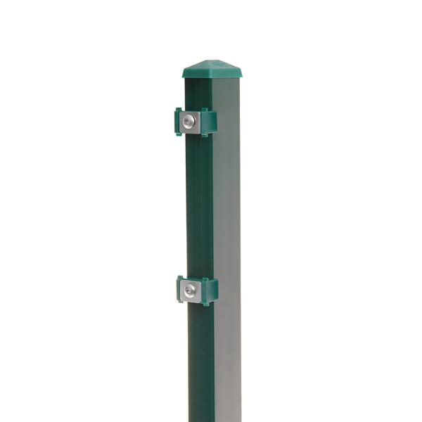 Artikelbild des Artikels “Zaunpfosten Typ 6 moosgrün RAL 6005 | 1030 | Zum Einbetonieren | Standard“