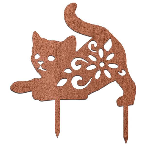 Artikelbild des Artikels “Gartenstecker Katze Luna “