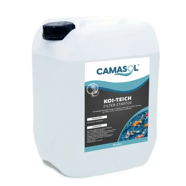 Artikelbild des Artikels “Camasol biol. Filterstarter für Koi-Teich “