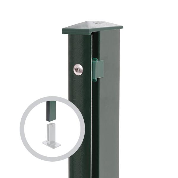 Artikelbild des Artikels “Zaunpfosten Typ 1 moosgrün RAL 6005 | 1030 | Gekürzt | Standard“