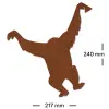 Artikelbild 2 des Artikels “Baumstecker Orang-Utan “