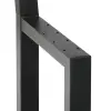 Artikelbild 2 des Artikels “Eckbankgestell mit Lehne Schwarz, RAL 9005 | Im Set (3-teilig)“