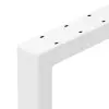 Artikelbild 2 des Artikels “Bankgestell mit Lehne Weiß RAL 9010 | Im Set (2x)“