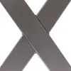 Artikelbild 2 des Artikels “Tischgestell X 80/80 Anthrazit DB 703 | Im Set (2x)“