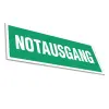 Artikelbild 2 des Artikels “Hinweisschild eckig, Notausgang “
