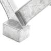 Artikelbild 2 des Artikels “Stacheldrahtausleger Y-Form alu silber“