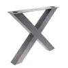 Artikelbild 2 des Artikels “Tischgestell X 100/100 Anthrazit DB703 | Im Set (2x)“