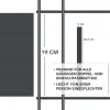 Artikelbild 3 des Artikels “Guck Nich® Sichtschutz-Streifen Hart-PP moosgrün RAL 6005“