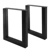 Artikelbild 3 des Artikels “Tischgestell U 80/80 Schwarz matt | Einzeln“