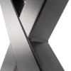 Artikelbild 3 des Artikels “Bankgestell X 80/80 Schwarz matt | Im Set (2x)“