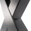 Artikelbild 3 des Artikels “Bankgestell X 80/80 Schwarz matt | Im Set (2x)“