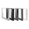 Artikelbild 4 des Artikels “Tischgestell U 80/80 Schwarz matt | Im Set (2x)“
