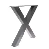 Artikelbild 4 des Artikels “Tischgestell X 80/80 Anthrazit DB 703 | Im Set (2x)“
