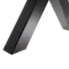 Artikelbild 4 des Artikels “Tischgestell X 80/80 Schwarz matt RAL 9005 | Im Set (2x)“