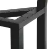 Artikelbild 5 des Artikels “Eckbankgestell mit Lehne Schwarz, RAL 9005 | Im Set (3-teilig)“