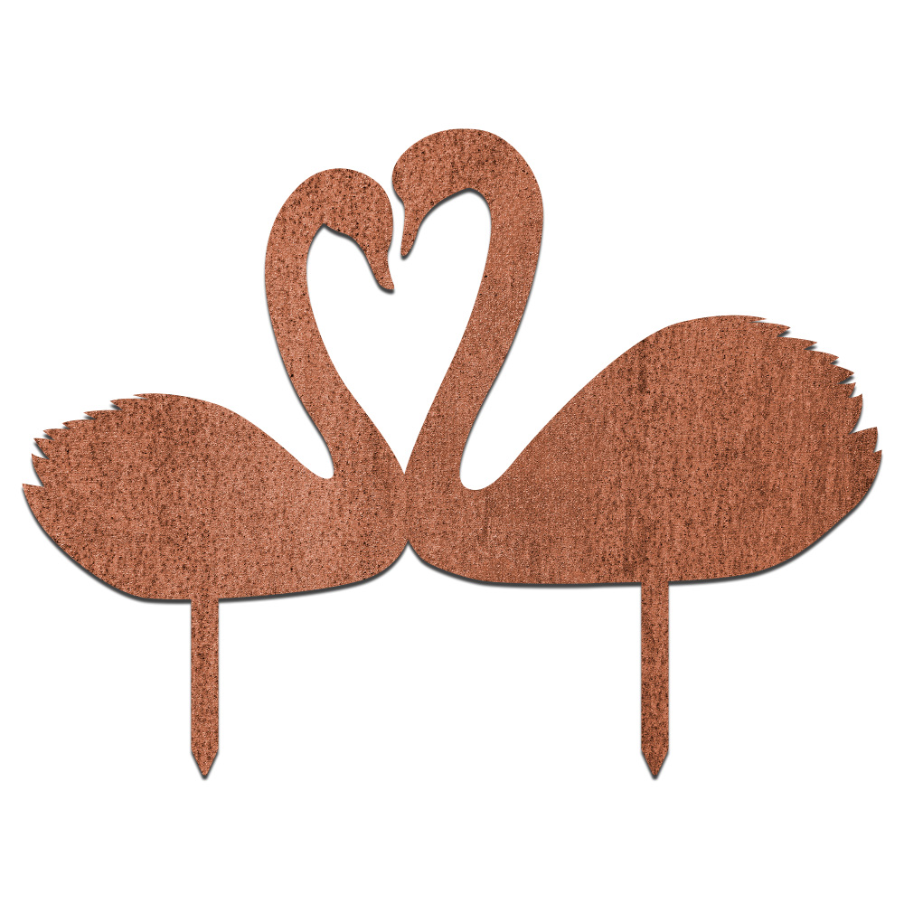  Artikelbild 1 des Artikels “Gartenstecker Schwan Paar Herzklang “