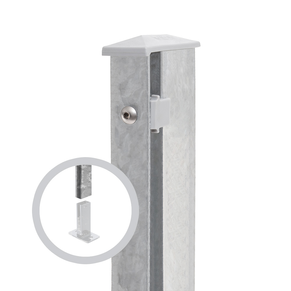  Artikelbild 1 des Artikels “Zaunpfosten Typ 1 feuerverzinkt | 1030 | Gekürzt | Standard“