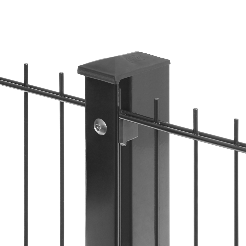  Artikelbild 2 des Artikels “Zaunpfosten Typ 1 anthrazit RAL 7016 | 2030 | Zum Einbetonieren | Eckpfosten Links“