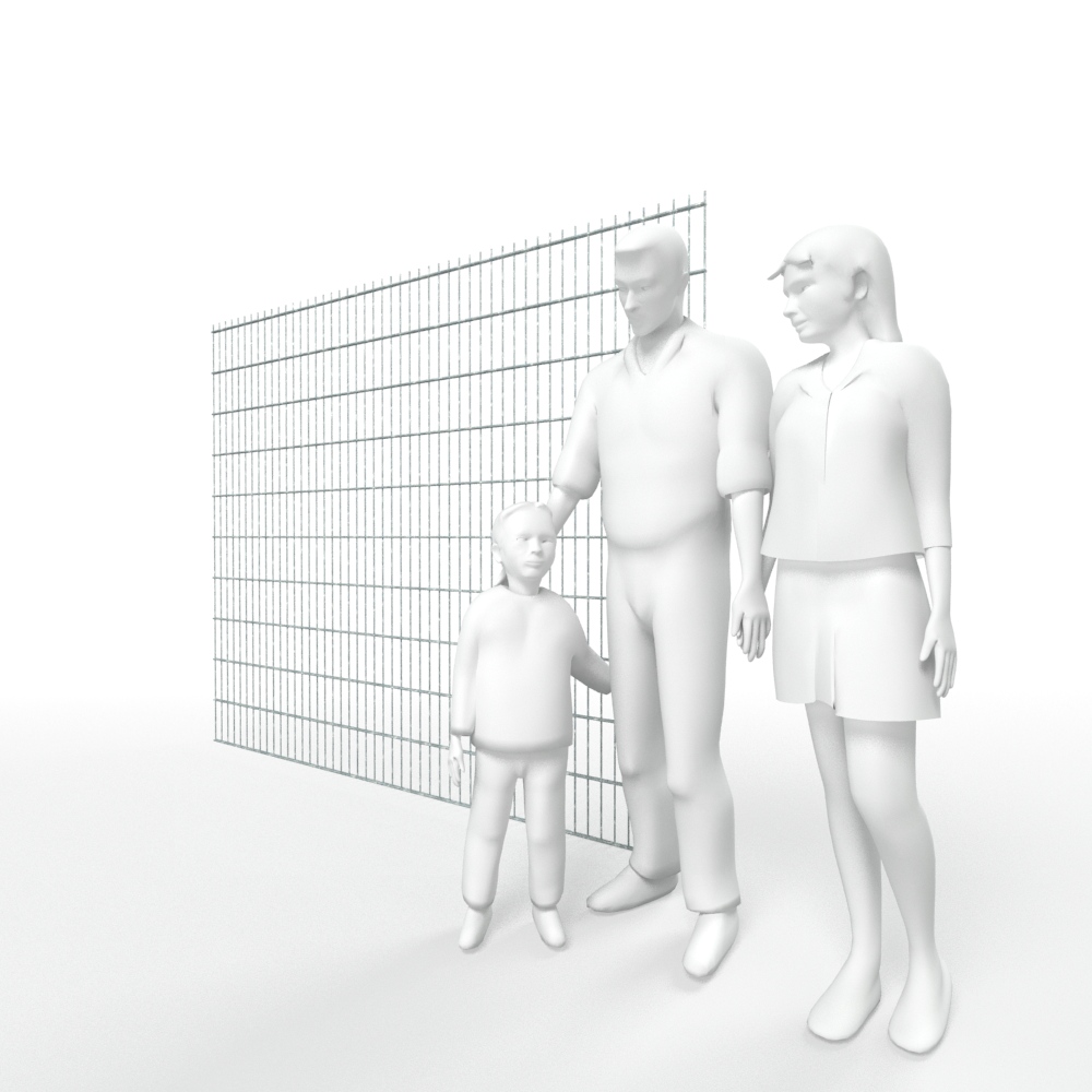 Artikelbild 3 des Artikels “Doppelstabmatte 8/6/8 feuerverzinkt | 2030 “