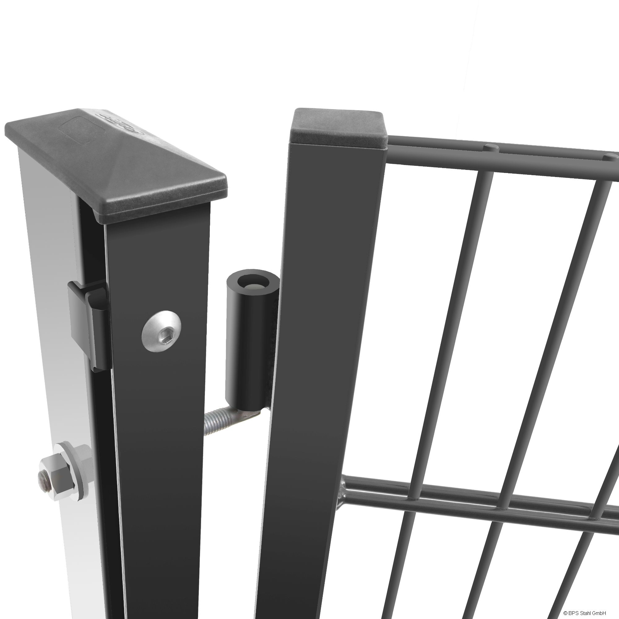  Artikelbild 3 des Artikels “Ben Light Toranlage anthrazit RAL 7016 | 1830  | 1000“